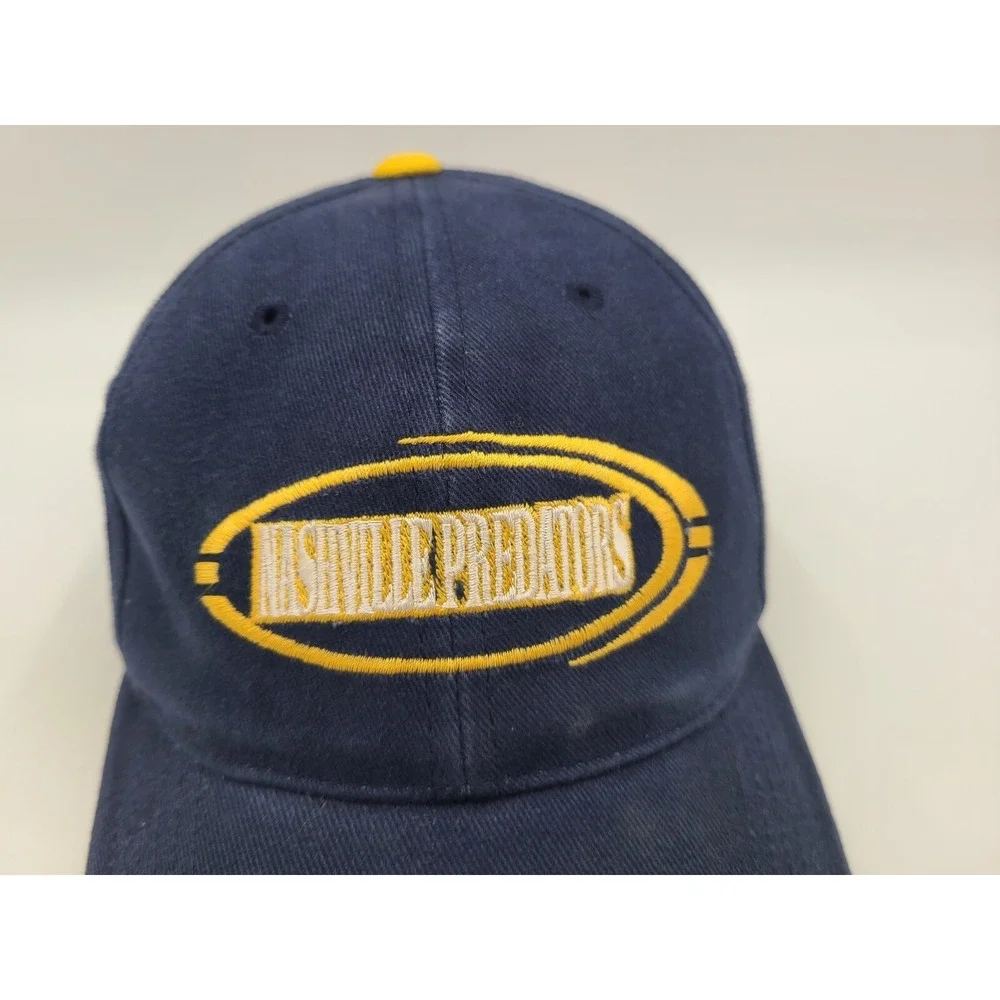 Youth Nashville Predators Annco Adjustable Hat Cap Kid Boy Girl NHL Hockey Blue‎